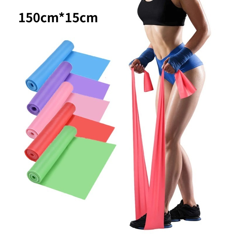 Home Gym Routine - Faixas de Resistência de Látex Natural,