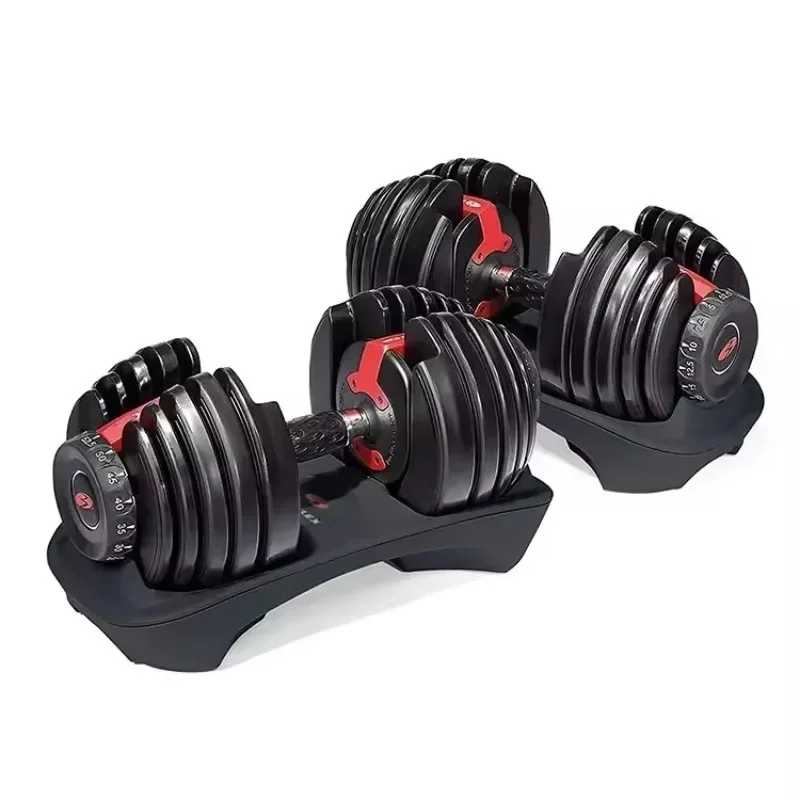 Home Gym Equipment Set - Conjunto de Halteres Ajustáveis com Cabo,
