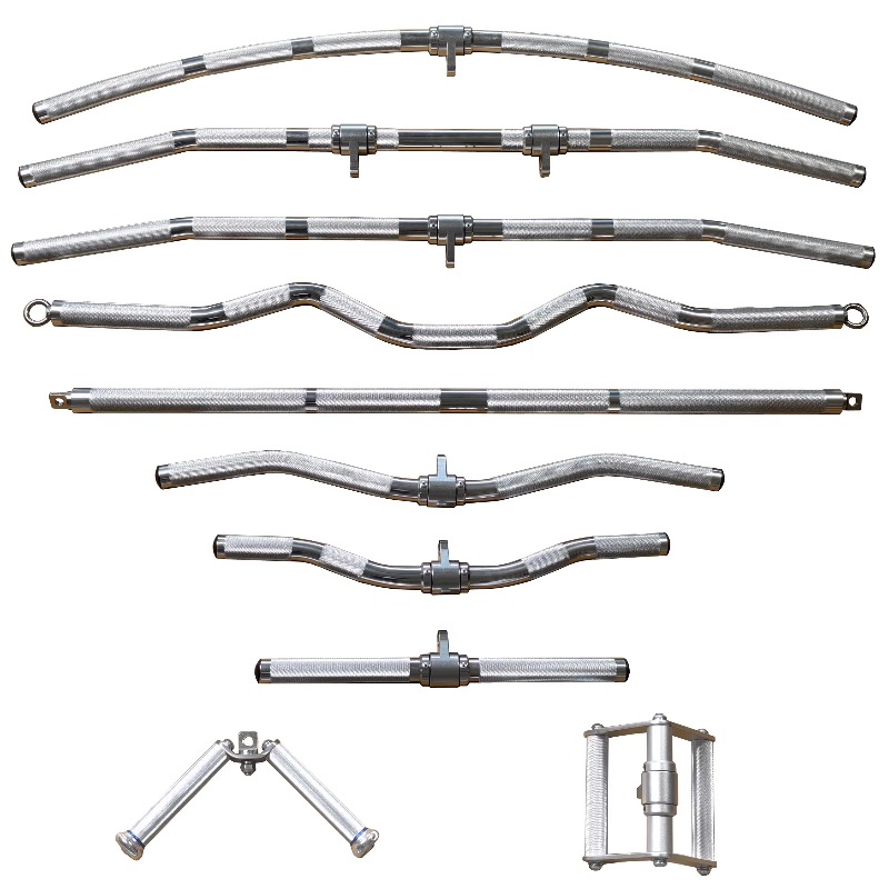 Lat Pulldown Cable - Barra Oca para Tríceps e Puxada