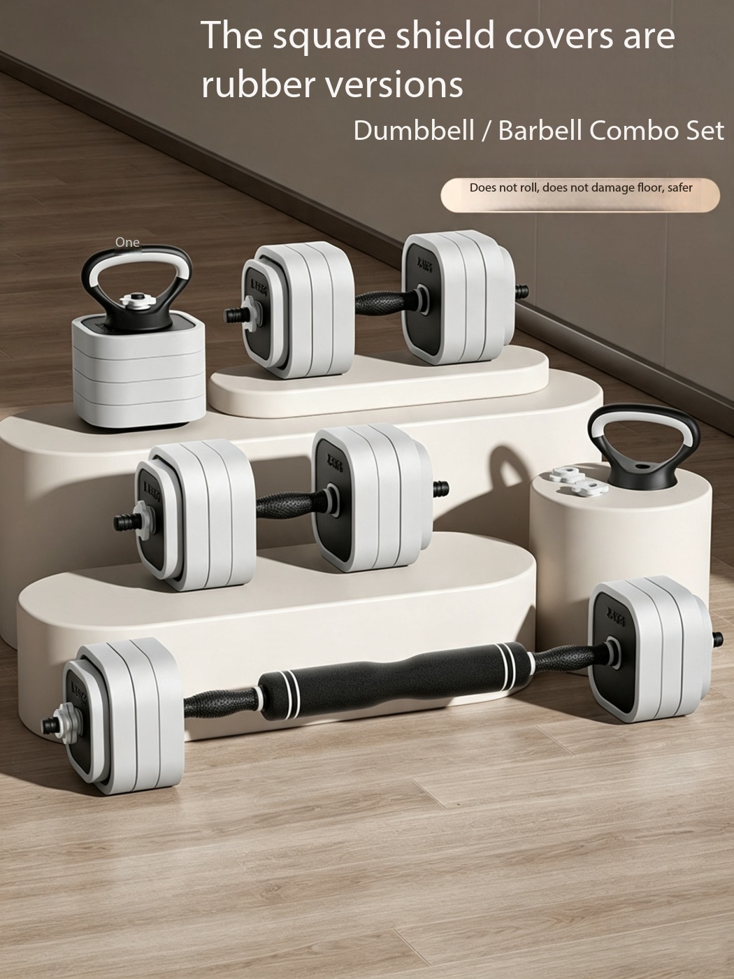 Home Gym Equipment Set - Equipamento de ginástica doméstica 4 em