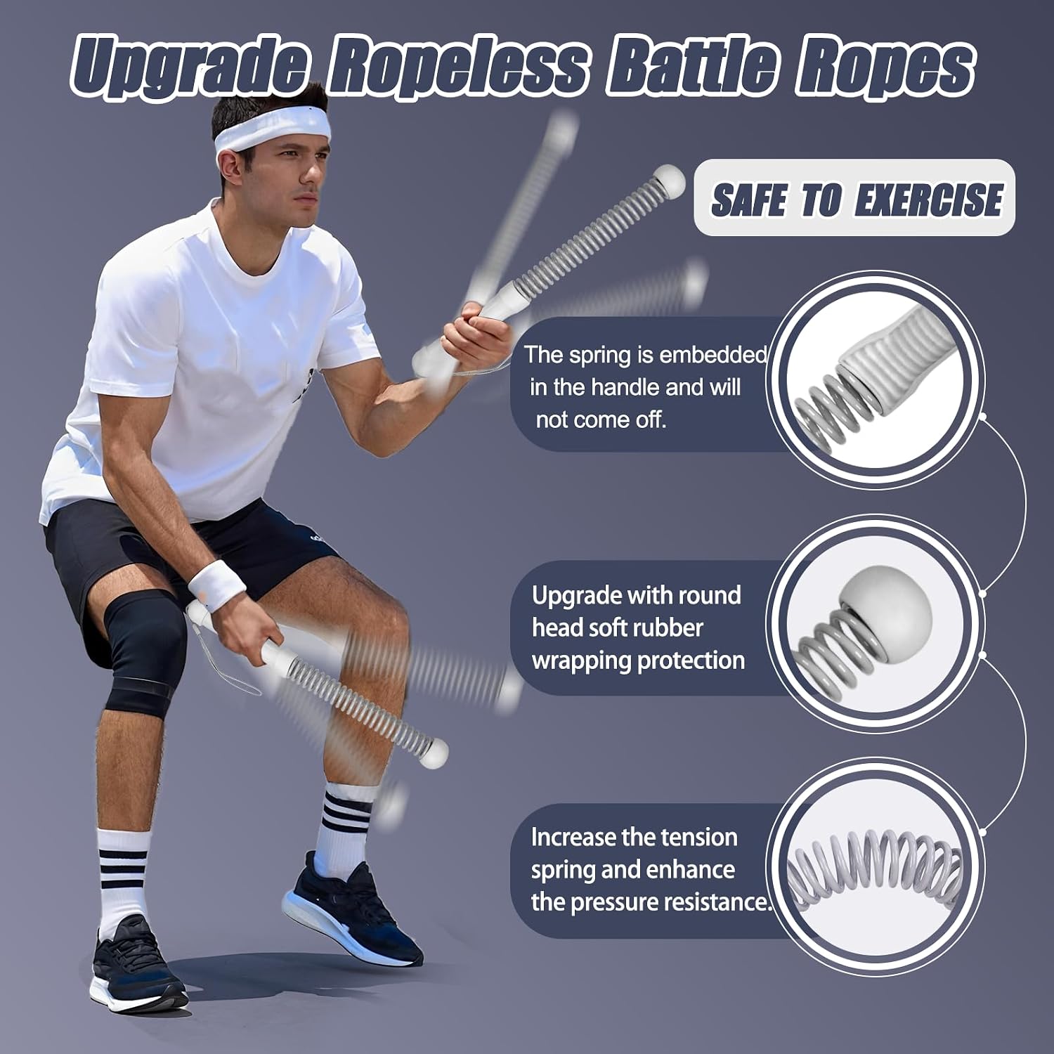 Corda de Exercício Sem Fio de  - Home Gym Portable avaliação e preço