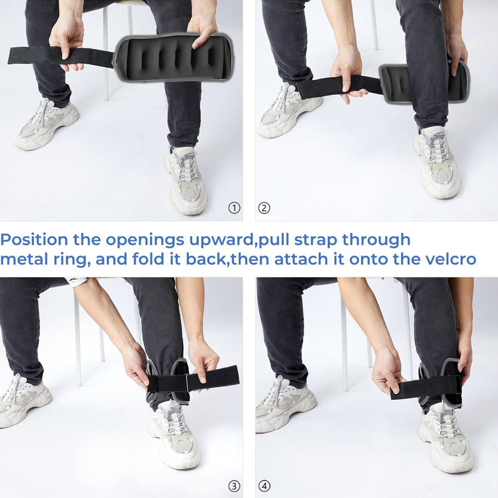 1 Par de Pesos para Punho e To - Home Gym Yoga avaliação e preço