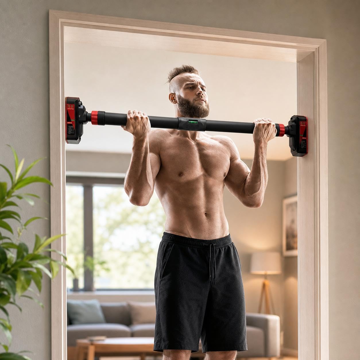 Barra de tração para instalar  - Leg Home Gym Workout avaliação e preço